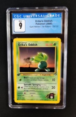 Erika's Oddish 78/132 CGC 9 1st Ed Gym Heroes Pokemon Graded Card